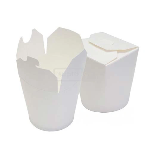 Disposable Paper Noodles Box 26oz-750ml 1*100pcs